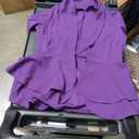 Purple Pants Suit, Medium 