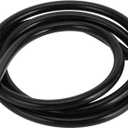 Silicone Vacuum Tubing Hose Engine 5FT 1/4" 6mm ID 2.5mm Thickness for Ford Automotive Air Vacuum Line Pipe Silicone Black High Temperature