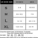 CS CELERSPORT 6 Pairs Ankle Athletic Running Socks Low Cut Sports Tab Socks for Men and Women (Blue, M)