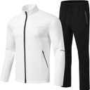 TBMPOY Men's Tracksuits Sweatsuits for Men Sweat Track Suits 2 Piece Casual Athletic Jogging Outfits Full Zip Sets, 3XL