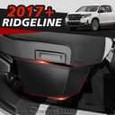 VaultsOnWheels Under Seat Storage Box Compatible with 2026 2025 2024 2023 2022 2017-2021 Honda Ridgeline Accessories Custom Fit Durable Detachable Rear Underseat Organizer