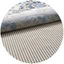Veken 3x3 Ft Round Rug Pad Gripper for Hardwood Floors, Circle Non Slip Rug Pads for Area Rugs, Thick Rug Grippers for Tile Floors, Under Carpet Anti Skid Mat, Keep Your Rugs Safe and in Place