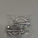 smartmarine 2X 316 Stainless Steel Clamp on Oarlocks or Rowlocks,Boat Oarlock Socket Marine Yacht