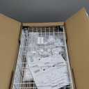 HOMEFORT 5-Shelving Unit, Adjustable Wire Shelving, Metal Wire Shelf Rack Organizer for Kitchen, Pantry, Closet, Bathroom, Laundry, White,21" W x 11" D x 53" H