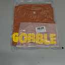 Thanksgiving Shirts for Women Gobble Til You Wobble T Shirt Gobble Turkey Short Sleeve Graphic Tee Tops (M)