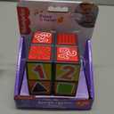 Fisher-Price Baby Learning Toy Laugh & Learn Puppys Activity Cube with Lights Music & Fine Motor Activities for Ages 9+ Months