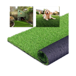 3FT x 10FT Artificial Turf 1.38inch Simulated Synthetic Fake Grass with Drainage Holes, Reusable Grass Urinal for Dogs, Backyard Lawn Rug Doormat Decorations, Custom