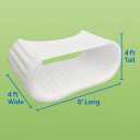 Comfy Floats Inflatable Pool Couch - White Pool Float, Floating Cabana, Luxury Pool Float for Adults
