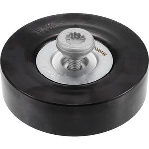 X AUTOHAUX 06B903341 Car Accessory Drive Belt Idler Pulley Serpentine Belt Idler Pulley for Audi A4 1.8L 2002-2006 for Audi A4 2.0L 2005-08