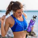 Wolf Water Bottle Wolf Cups Galaxy Water Bottle for Kids Girls with Straw Lid Wolves Insulated Stainless Steel Water Flask Sport Gym 20 oz