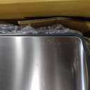 13 Gallon Rectangular Step Kitchen Trash Can, Brushed Stainless Steel with Soft-Close Lid