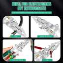 18-in-1 Wire Stripper & Multi-Tool Pliers, Foldable Electrician Tool with Screw Cutter, Wire Crimper, Stripper, and Tester  Compact All-in-One Hand for Home & Professional Use