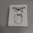 Neck&Face Massager with 7 Colors-Multi-Functional Skincare Tool,Home Beauty Device for Wrinkles&Relaxation,Facial Massager(White)