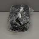 Simple Metal Floating Nightstands Set of 2, Wall Mounted Black Bedside Shelf for Bedroom, Minimalist Modern Bedside Stand, Floating Shelf with 2 Tier Storage for Bedroom (Black, Set of 2)