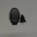 Miracase Phone Holders for Your Car with Metal Hook Clip, Air Vent Cell Phone Stand Car Mount, Universal Automobile Cradle for Garmin GPS Fit iPhone Android and All Smartphones, Dark Black (1 Pack)