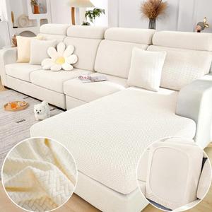 Magic Sofa Covers 2024 New Wear-Resistant Universal Sofa Cover Washable L Shape Stretch Couch Covers Cushion Slipcovers for Sectional Sofa (Texture White,Large Double Seat Cover) Magic Sofa Covers 2024 New Wear-Resistant Universal Sofa Cover Washable L Shape Stretch Couch Covers Cushion Slipcovers for Sectional Sofa (Texture White,Large Double Seat Cover)