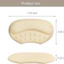 2 x 10 Pairs Heel Pads for Shoes, Soft Elastic Foam Shoe Heel Pad to Prevent Heel Chafing, Heel Grips for Sneakers and Boots Shoes Too Big, Beige and Black
