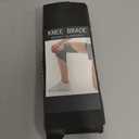 1 pcs Spring-Powered Knee Support Brace - Boost Joint Assistance for Stairs, Squats & Daily Mobility - Ergonomic Patella Support with Adjustable Straps for Elderly & Active Adults (Black)