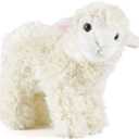 Living Nature Small Lamb Stuffed Animal | Fluffy Farm Animal | Soft Toy Gift for Kids | 6 inches