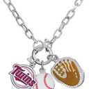 Game Time 101612 MLB Minnesota Twins Charm Necklace