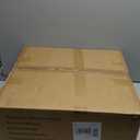 18-Inch Stackable Wooden Stool from Walnut Solid Wood, Stacking Backless Stool with Square Top Anti-Slip Felt Pad for Kitchen, Dining Room, Living Room, Office, Classroom, Workroom, Bedroom, Studio