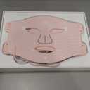 INIA Red Light Therapy Mask for Face  4 Light Modes with 850nm NIR, Red & Blue LED Light Therapy, 2600mAh Rechargeable LED Face Mask for Radiant Glow at Home, Pink