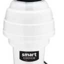 Smart Choice 1.25 HP Garbage Disposal Corded