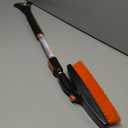 Bigfoot 42" Telescoping Swivel Snowbrush and Ice Scraper - Comfort Grip - Pin Lock 1708