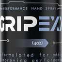 Sports Hand Grip Spray (4oz)- Boost Performance, Enhance Control and Maximize Grip - for Athletes: Tennis, Football, Pole Dancing, Basketball, Baseball, Golf, etc- Natural Rosin-Based Formula