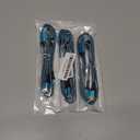 3Pack-4FT Apple & Android USB to Lightning & USB-C 2-in-1 Fast Charger Cable for iPhone 17 17Pro 16e 16 15 14 Pro Max Plus 13 12, Samsung Galaxy A17 A16, Google Pixel 10, Multi USBC Lighting USB Cord