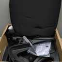 Office Chair, Ergonomic Desk Chairs 330LBS Capacity High Back Mesh Computer Chair with Flip-up Armrests, Comfy Work Chair with Adjustable Lumbar Support, Rolling Chair (One Size, Black)