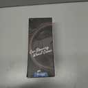 Car Steering Wheel Cover, Anti-Slip, Safety, Soft, Breathable, Heavy Duty, Thick, Full Surround, Sports Style (Black with Red line)