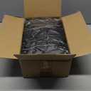 HolidayIdeas 2 Pack Spandex Table Skirt for 6 Ft Rectangle Tables, Black Fitted Stretch Tablecloth 30 x 72 Inch, Wrinkle Resistant Ruffle Design for Wedding Banquets, Trade Shows, Parties