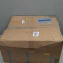 Solar Street Lights Outdoor, 6500K Outside Waterproof LED Street Light Dusk to Dawn, Wide Angle Lamps with Motion Sensor & Remote Control, Solar Lights Outdoor for Garden Yard, 4 Pack (White)