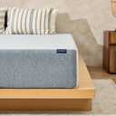 LIFEMENT Basic, Graphite Infused Memory Foam Mattress, Medium Firm, Fiberglass Free, Pressure Relief, Safe & Certified Foams & Cover, (Gray, Twin, 12, Inches) (Grey)