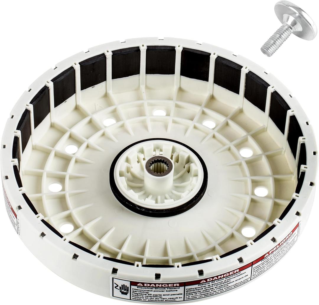 W10754161 Washer Rotor Compatible with Whirlpool Maytag Crosley Kenmore, Replacement Part W10447979 AP5956755 3452769 PS10064560 EAP10064560