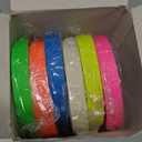 GreyParrot UV Tape - Blacklight Reactive, 6 Pack, 6 Colors, 33ft Rolls, Fluorescent, Glow in Dark (0.59in x 33ft)