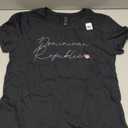 Dominican Republic Signature Dominican Republic Flag T-Shirt Size S