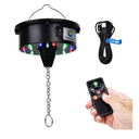 Rotating Disco Ball Motor Light, 6-12RPM Adjustable Speed Disco Ball Spinner Light 18LEDs for 8~24'' Large Heavy Duty Mirror Motor,Wedding Birthday DJ Party Decor