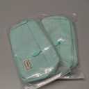 2 x Mr. Pen Large Capacity Pencil Pouches and Bags - Mint Green School