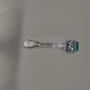 Derma Roller Microneedle, Titanium 192 Micro Needle Dermal Roller Face Beard Home Use (Crystal Blue)