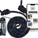 Flow Rope Exercise Jump Rope  500g (1.10lb) Weighted Flow Jump Rope for Cardio, Boxing, HIIT & Upper Body Fitness  Adjustable Double Woven Workout Rope for Men, Women, Beginners  Indoor & Outdoor Use