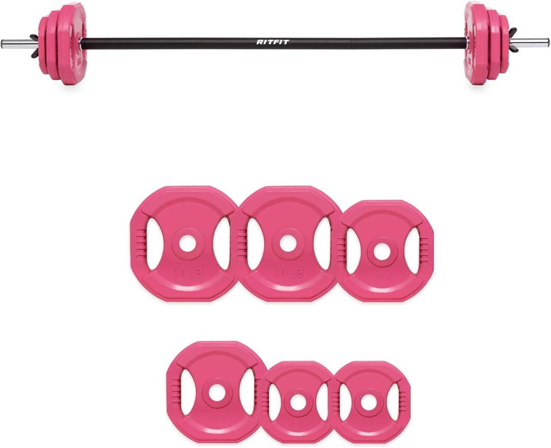 RitFit Adjustable Barbell Weight Set for Weightlifting and Strength Training in Home&Gym RitFit Adjustable Barbell Weight Set for Weightlifting and Strength Training in Home&Gym