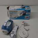 BLACK+DECKER dustbuster AdvancedClean Handheld Vacuum Cordless, Compact Home and Car Vacuum with Crevice Tool ,Rotating Nozzle and Charging Station, Large Dust Bowl (CHV1410L)