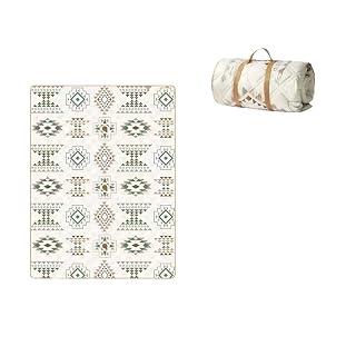 petal tide Picnic Blanket Extra Large, Waterproof and Foldable Beach Blanket，80''x80'' Picnic Blanket Extra Large，for Park, Grass, Travel, Hiking, Camping Essentials