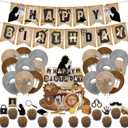 Detective Party Decorations Detective Birthday Party Supplies Includes Detective Birthday Banner Cake Topper Cupcake Topper Balloons for Top Secret Party Mystery Party Spy Theme Party Decorations