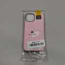 Compatible with iPhone 13/14 Case, Cute Fashion Aesthetic Striped Pattern Cover for Women, Shockproof Soft TPU and Hard PC Protective Phone Case for iPhone 13/14 6.1"- Pink