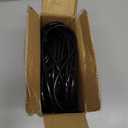 HUANCHAIN Indoor Outdoor Black Extension Cord 100 ft Waterproof, 16/3 Gauge Flexible Cold-Resistant Appliance Extension Cord Outside, 10A 1250W 16AWG SJTW, 3 Prong Heavy Duty Electric Cable, ETL