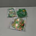 Aurelema 42 Pcs St. Patrick's Day Accessories Shamrock Necklace Clover Green Paper Eyeglasses Irish Photo Prop