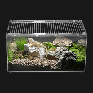 Reptile PC Terrarium,Tarantula Enclosure,Spider Tank Starter Kit,Leopard Gecko Container,Hermit Crab Habitat,Lizard Enclosure,Insect Housing,Jumping Spider Cage,Bearded Dragon Vivarium XL